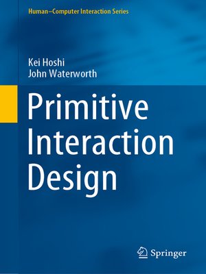 cover image of Primitive Interaction Design